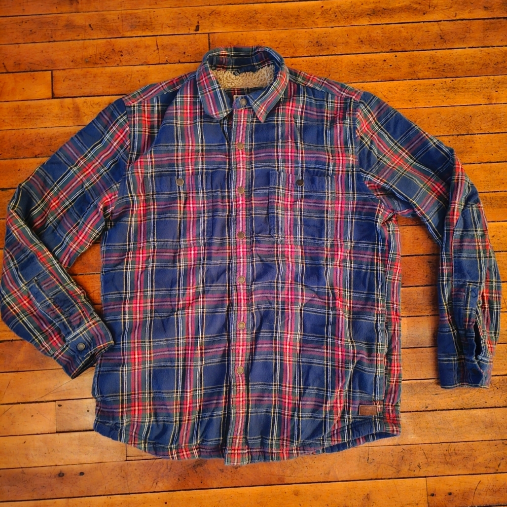 L.L.Bean Sherpa Lined Flannel